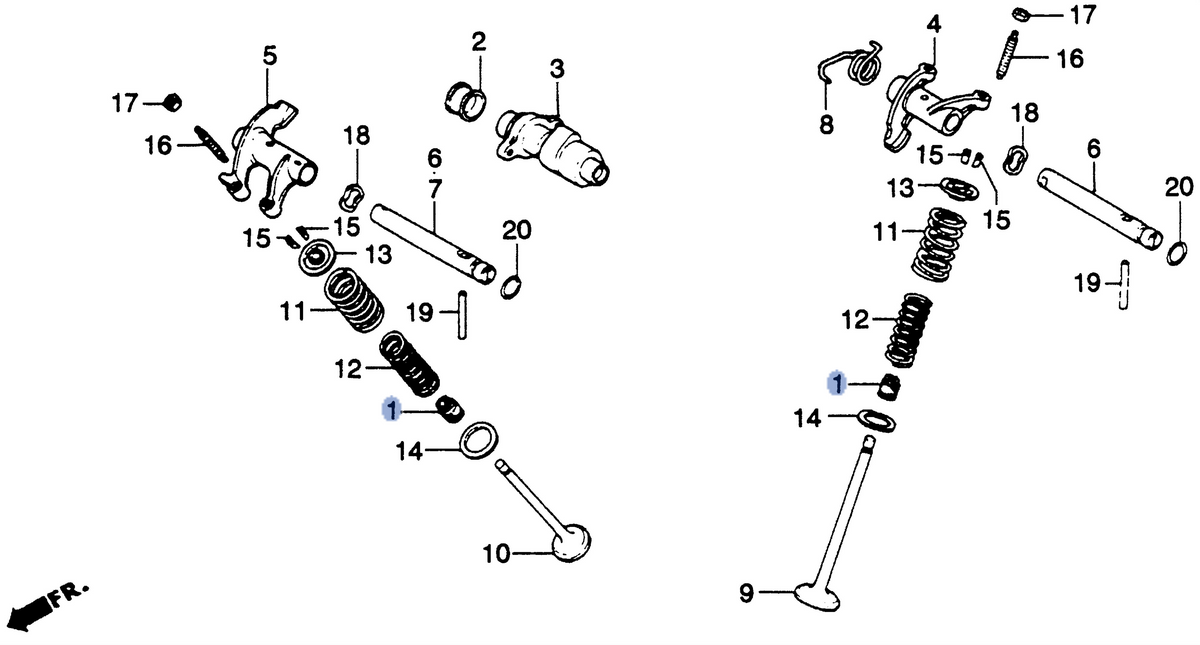 Honda OEM part 12209-428-003