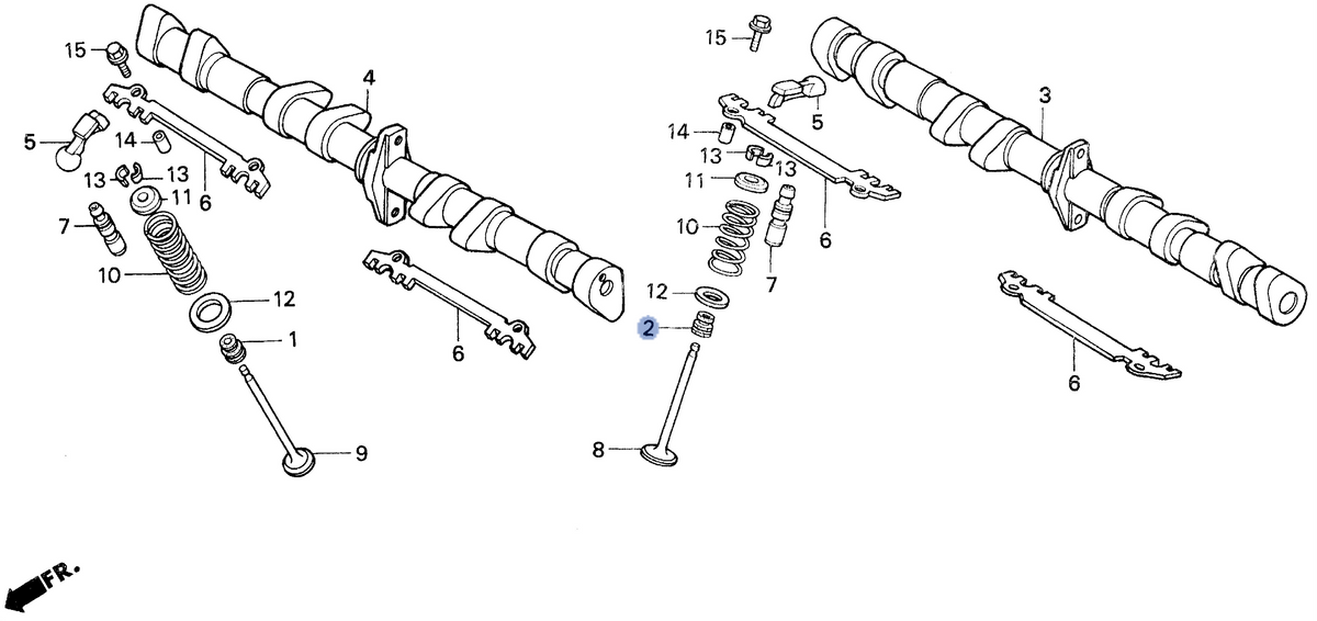 Honda OEM part 12209-KE8-005