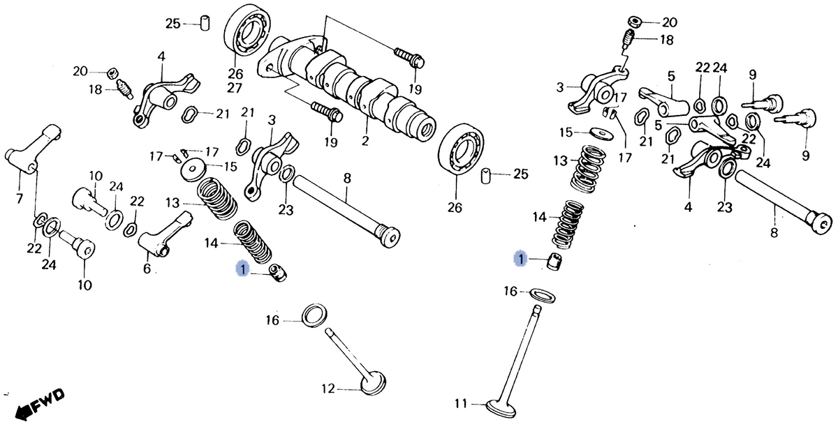 Honda OEM part 12209-KL4-005