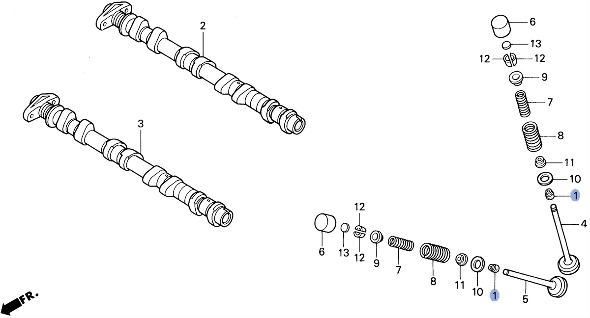 Honda OEM part 12209-KT7-013