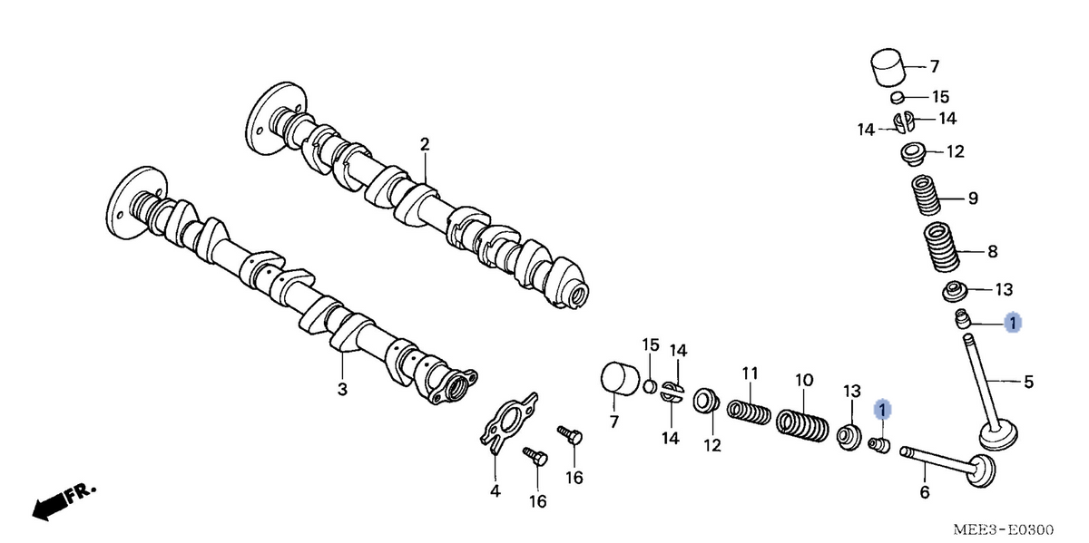 Honda OEM part 12209-MEE-D01
