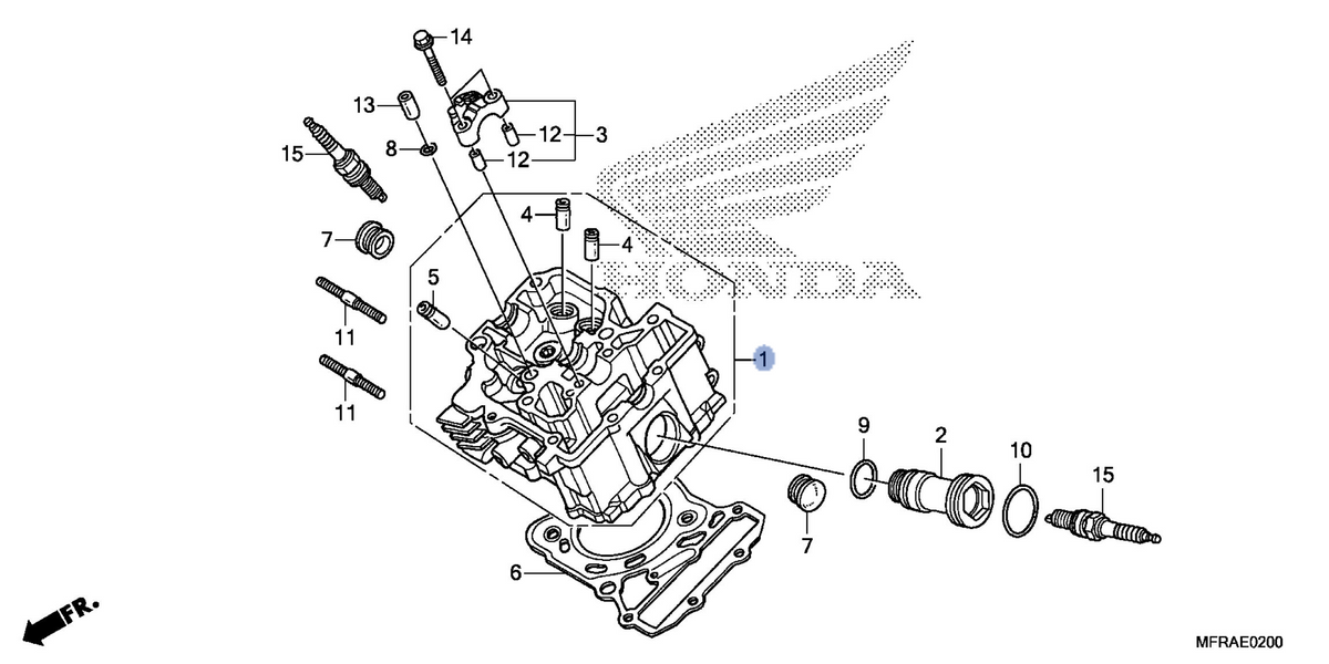 Honda OEM part 12210-MFY-A00