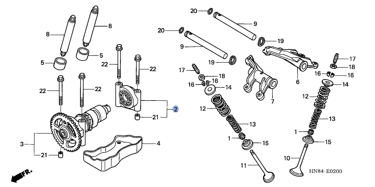 Honda OEM part 12212-HN8-P00