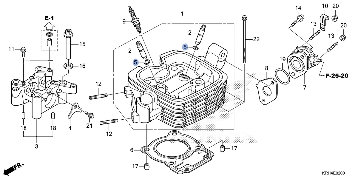Honda OEM part 12213-KTT-900