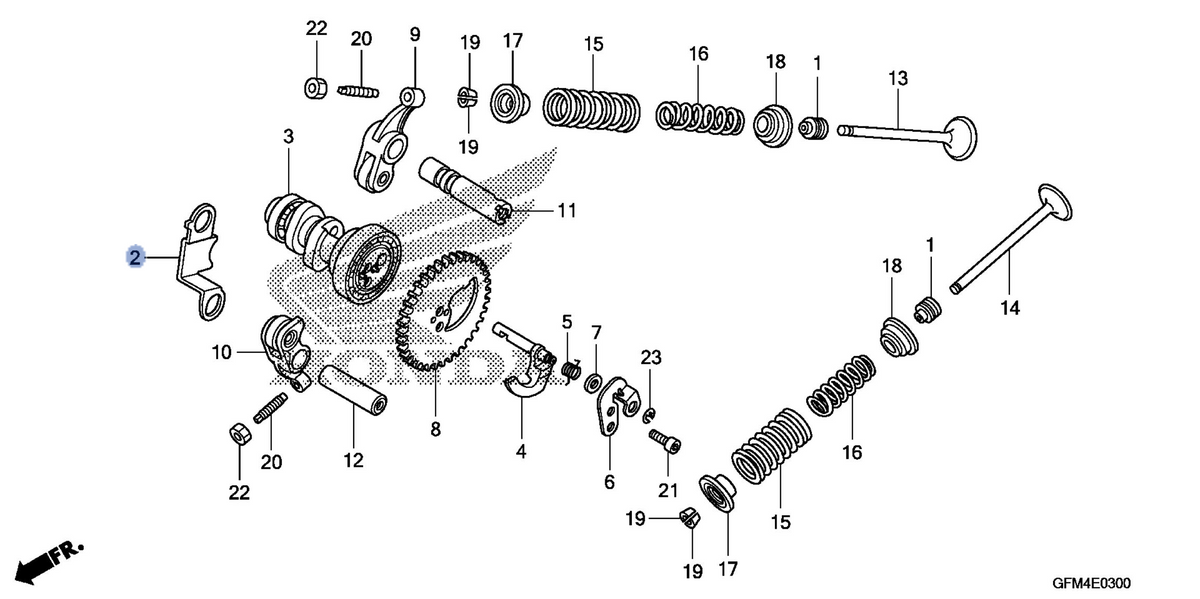 Honda OEM part 12215-GFM-900