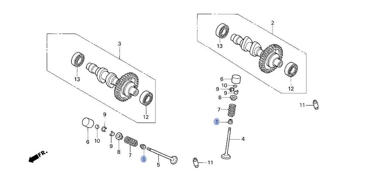Honda OEM part 12219-KAZ-003