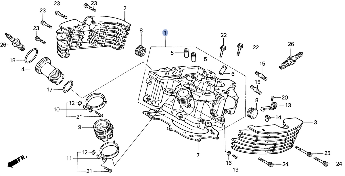 Honda OEM part 12220-MAH-000