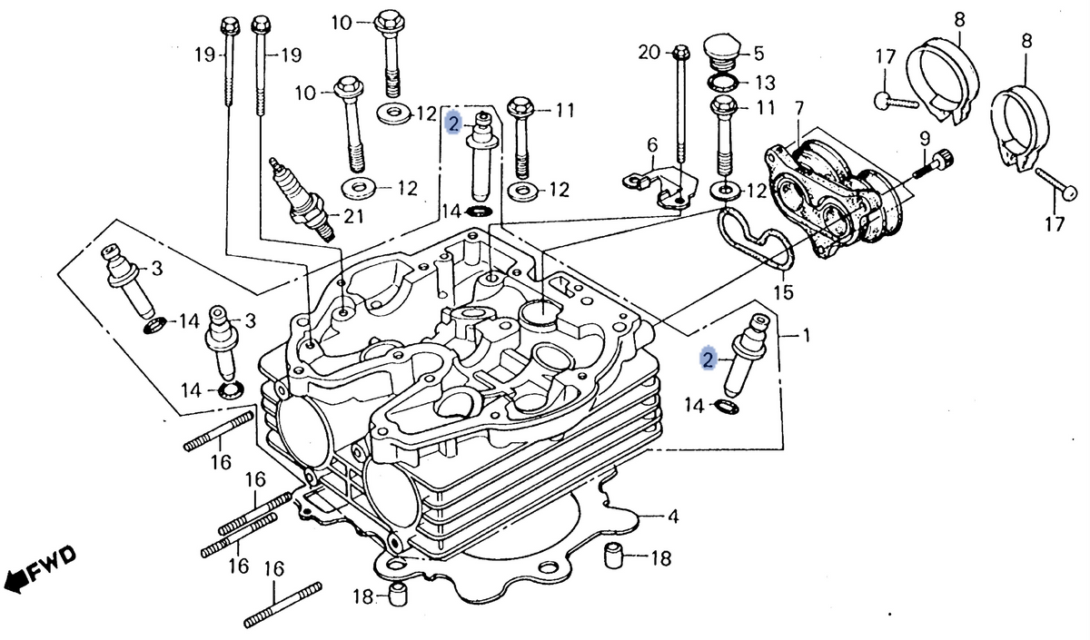 Honda OEM part 12231-KK0-305