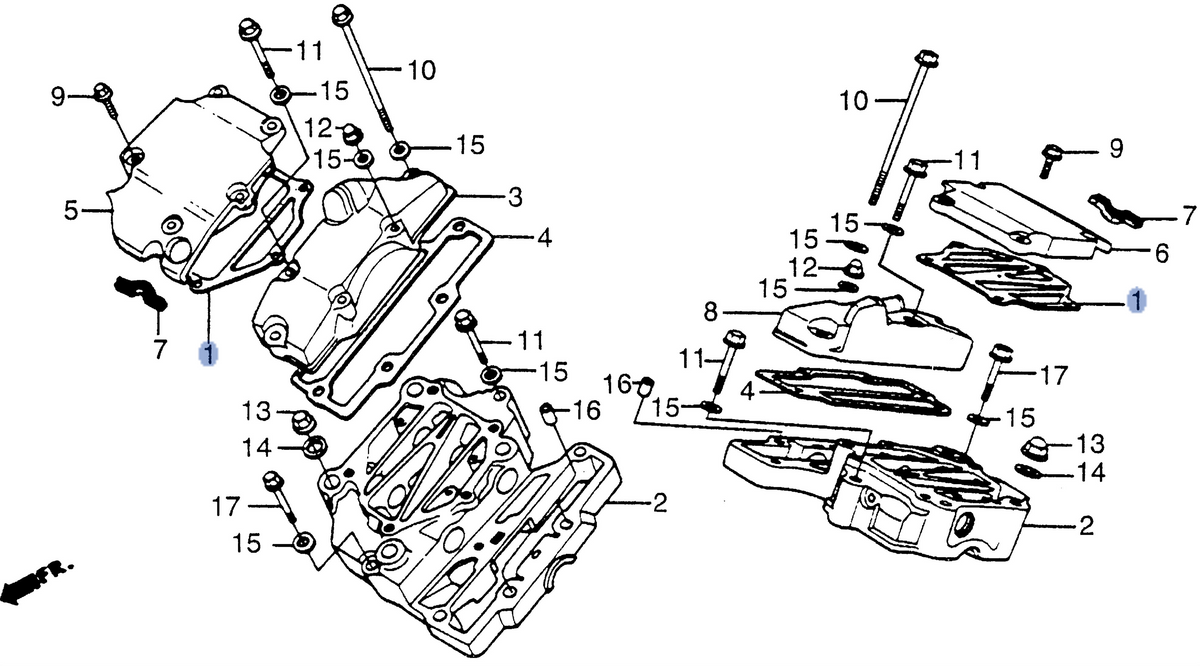 Honda OEM part 12232-ME9-306