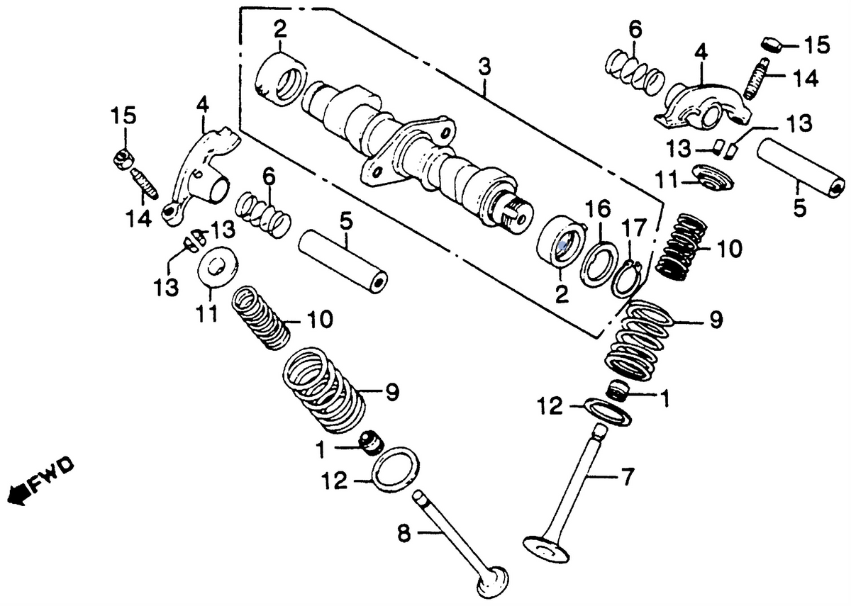 Honda OEM part 12234-399-010