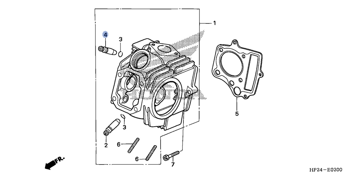 Honda OEM part 12237-KPG-305