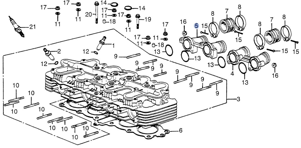 Honda OEM part 12242-404-000
