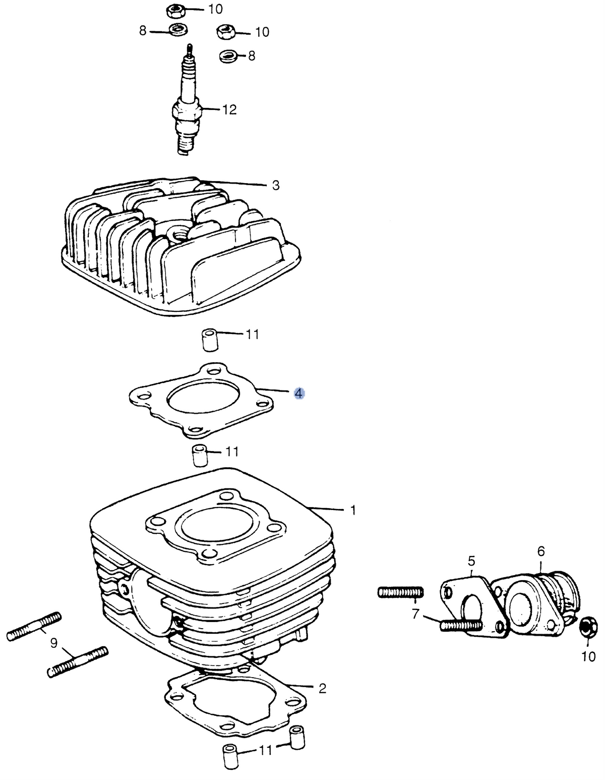 Honda OEM part 12251-131-003