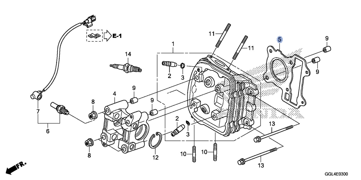 Honda OEM part 12251-GFC-771
