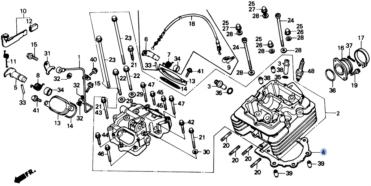 Honda OEM part 12251-HA5-004