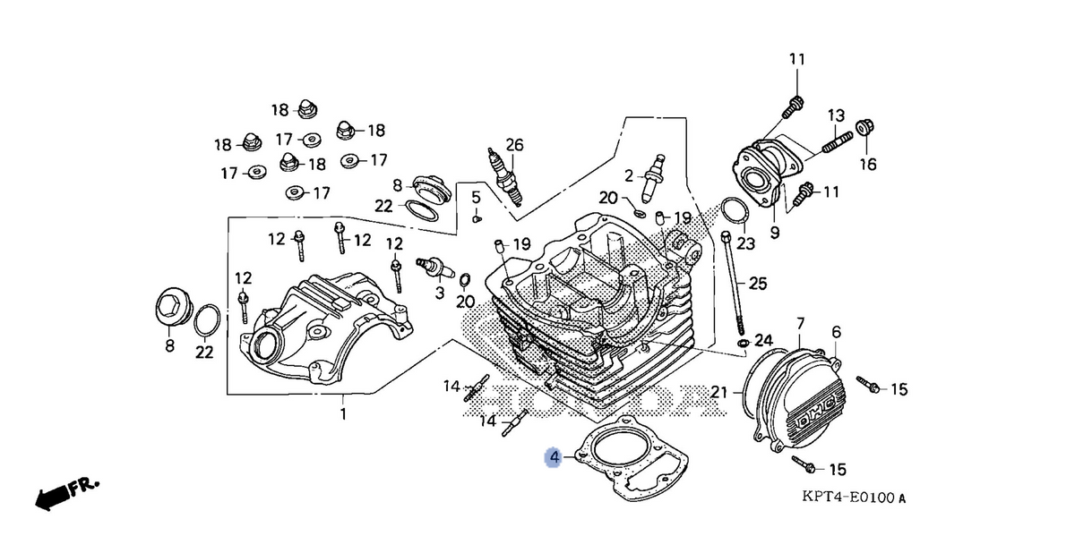 Honda OEM part 12251-KBB-901