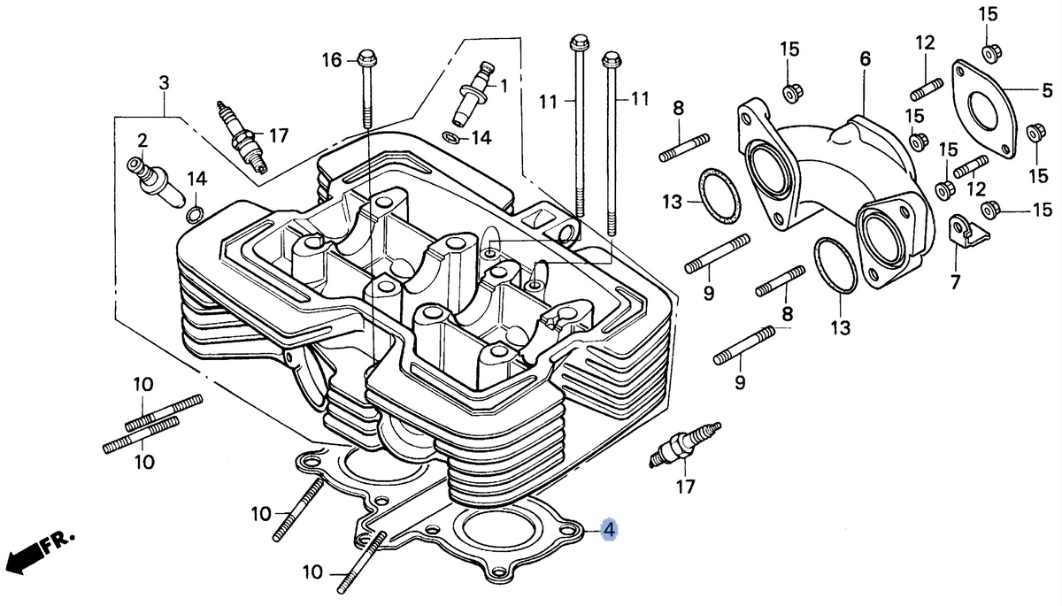 Honda OEM part 12251-KBG-671