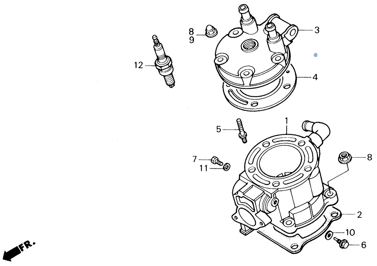 Honda OEM part 12251-KS6-306
