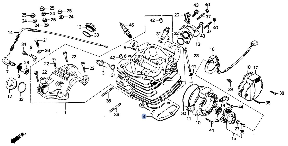 Honda OEM part 12251-KT0-711