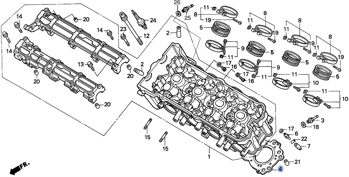 Honda OEM part 12251-MAS-003