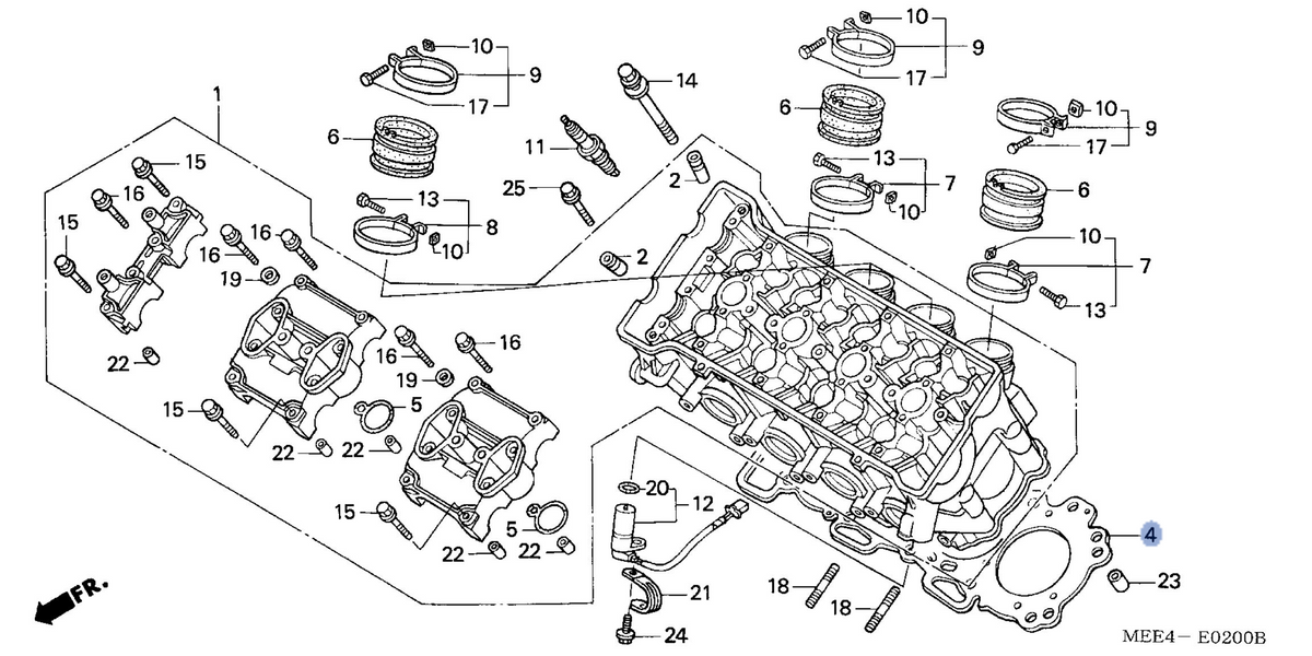Honda OEM part 12251-MEE-013