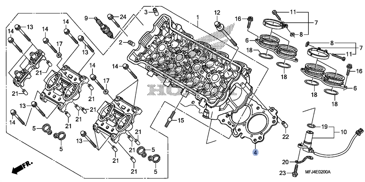 Honda OEM part 12251-MFJ-D01