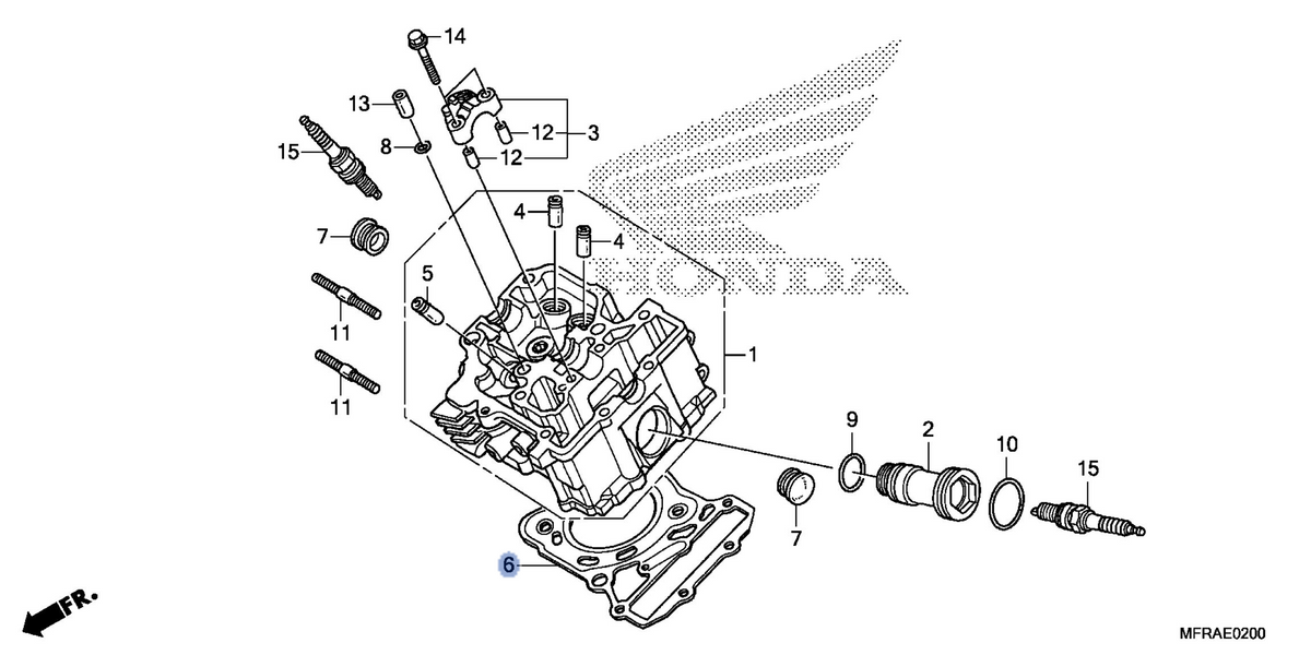 Honda OEM part 12251-MFR-671