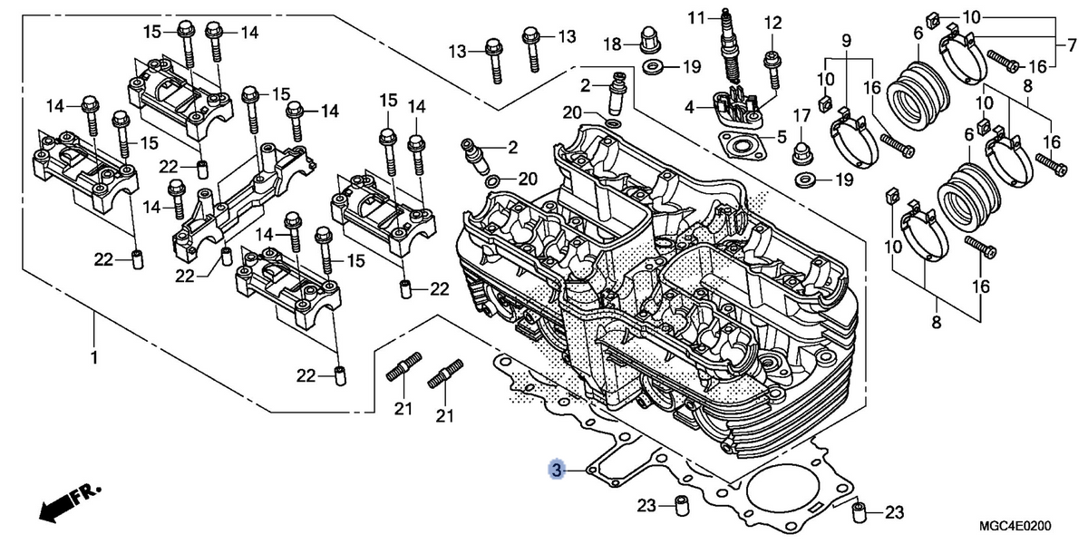 Honda OEM part 12251-MGC-003