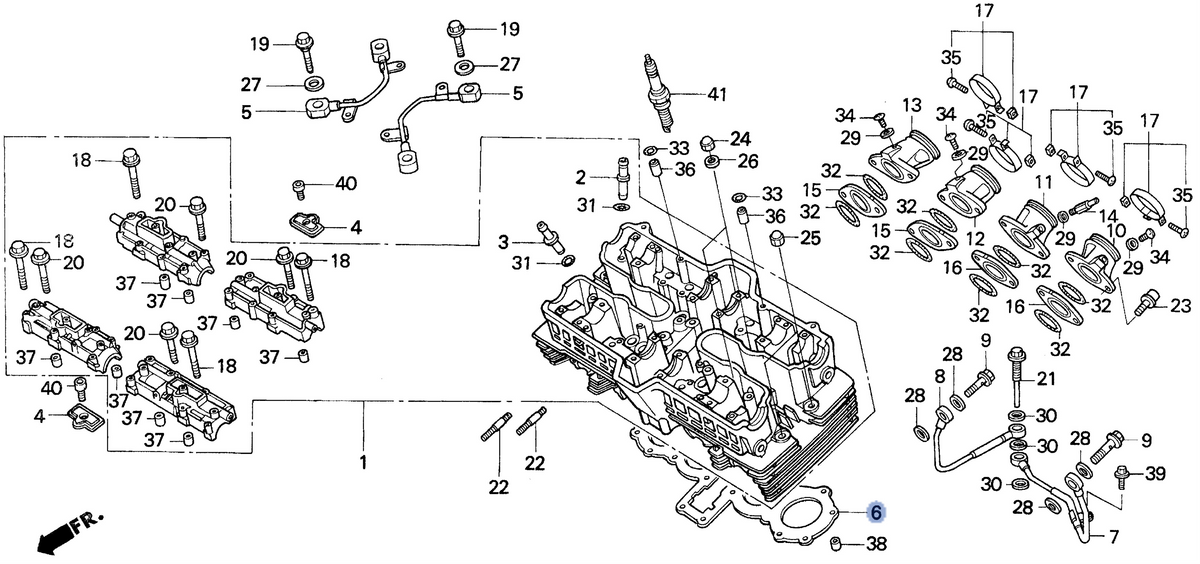 Honda OEM part 12251-MJ1-792