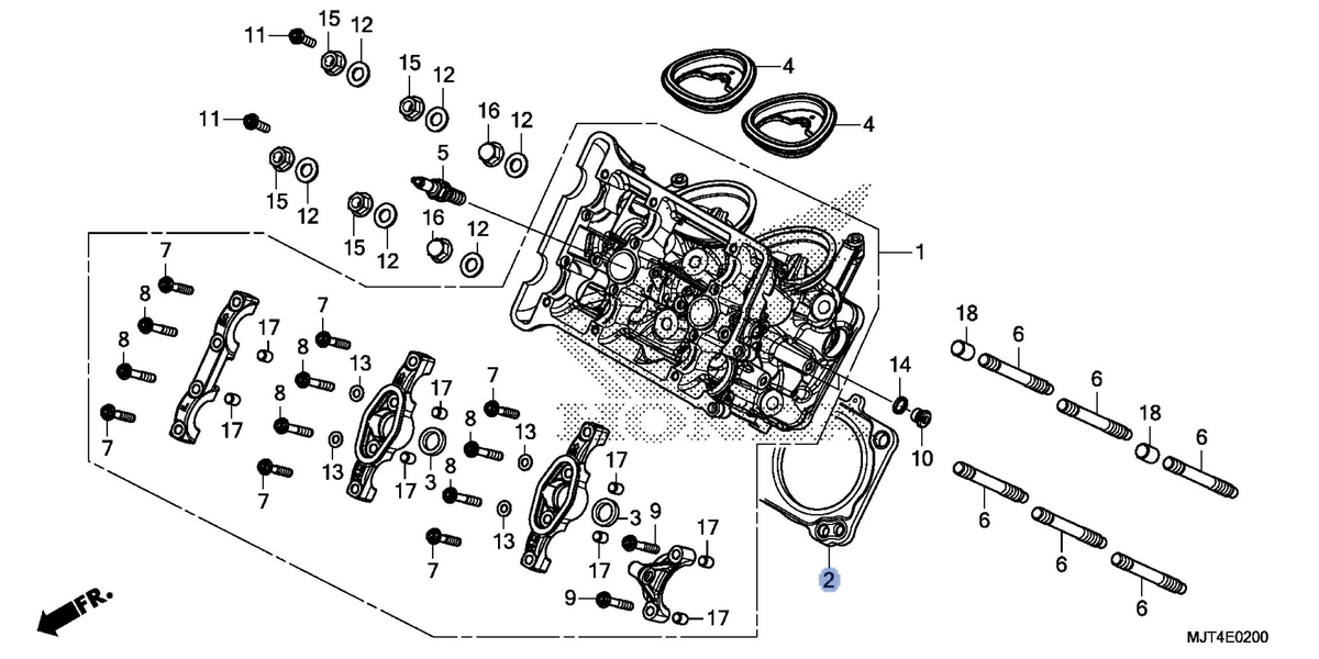 Honda OEM part 12251-MJT-E01