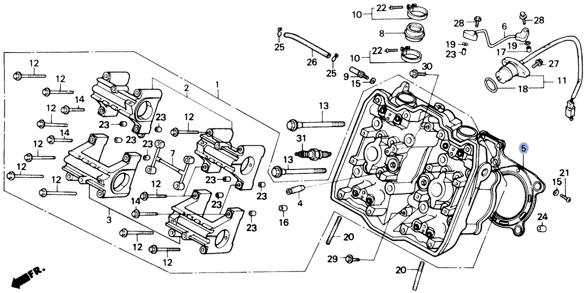Honda OEM part 12251-ML7-013