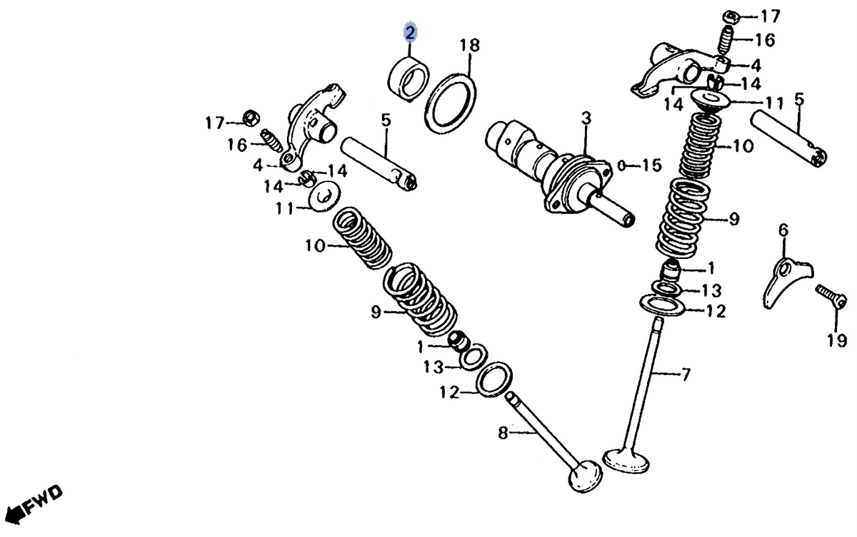 Honda OEM part 12260-437-000