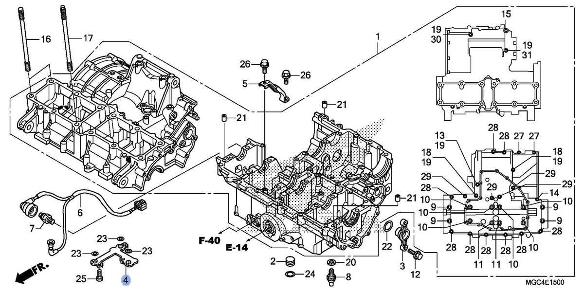 Honda OEM part 12260-MAZ-000