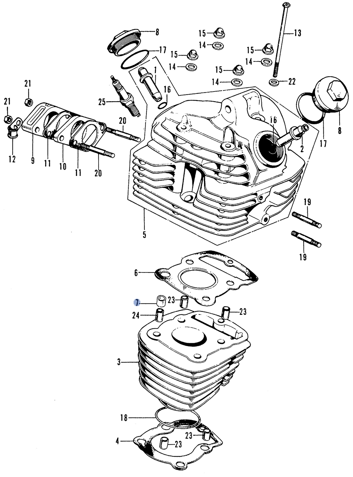 Honda OEM part 12261-105-690