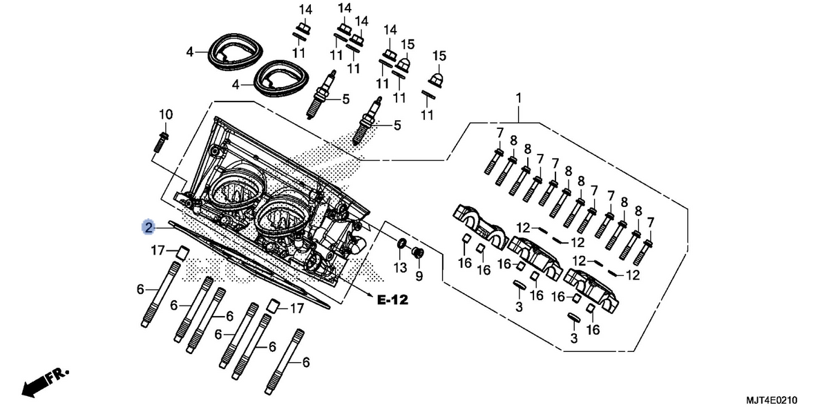 Honda OEM part 12261-MJT-E01