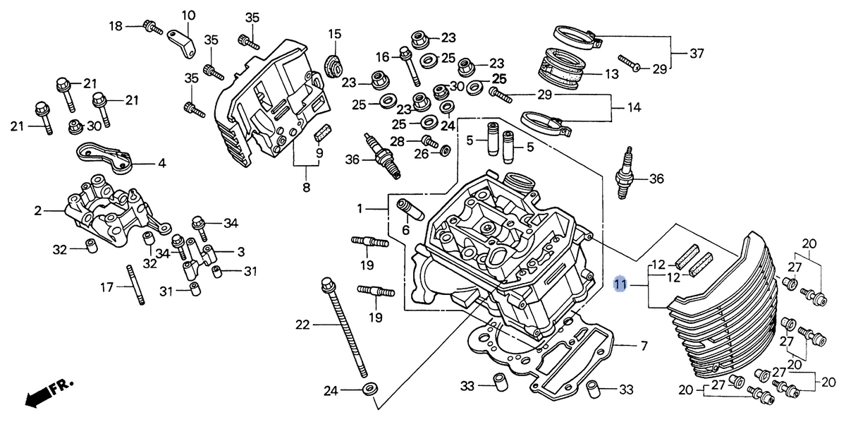 Honda OEM part 12270-MBA-710
