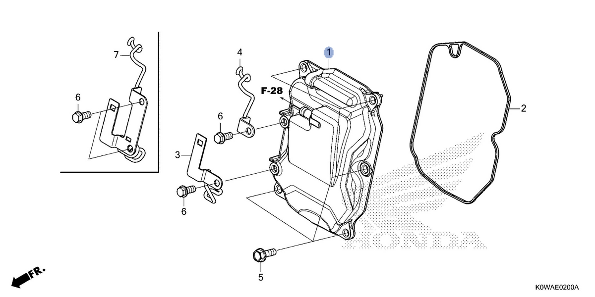 Honda OEM part 12300-K0R-V00