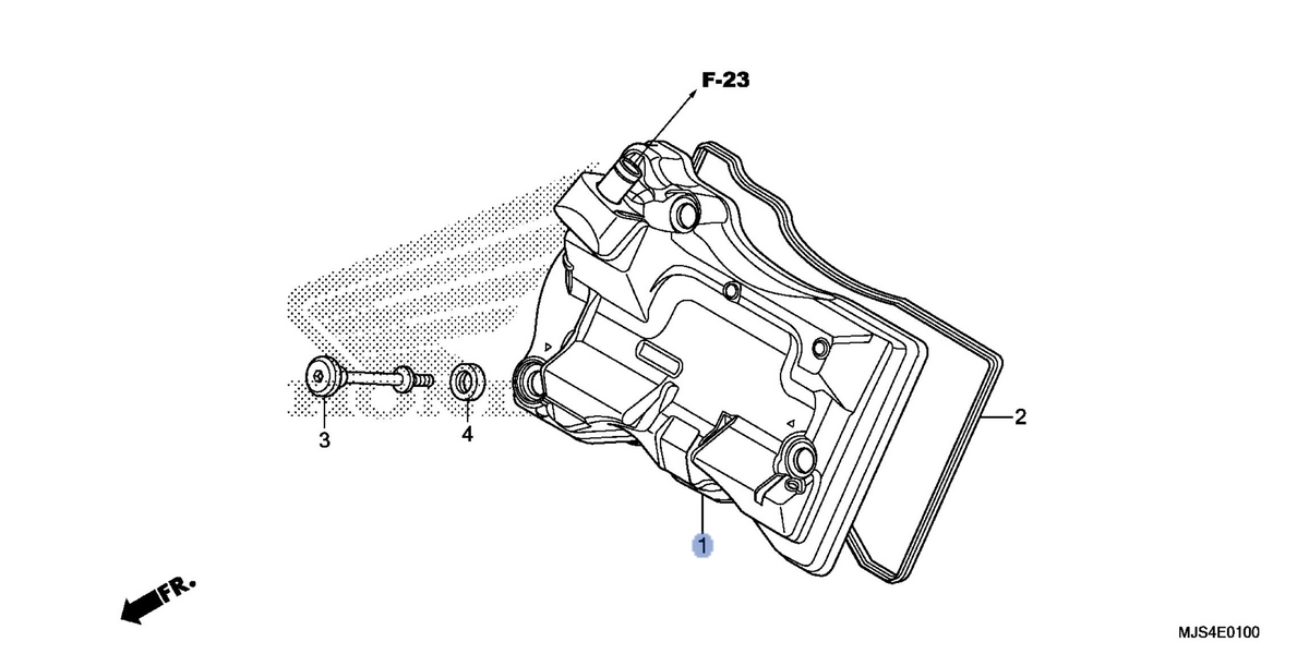 Honda OEM part 12300-MGS-D20