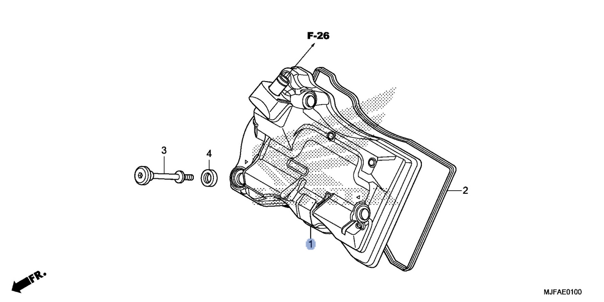 Honda OEM part 12300-MKA-D30