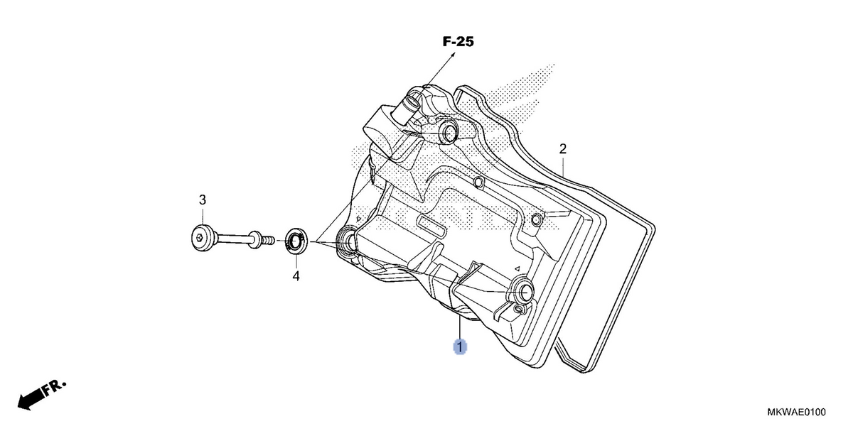 Honda OEM part 12300-MKA-D31