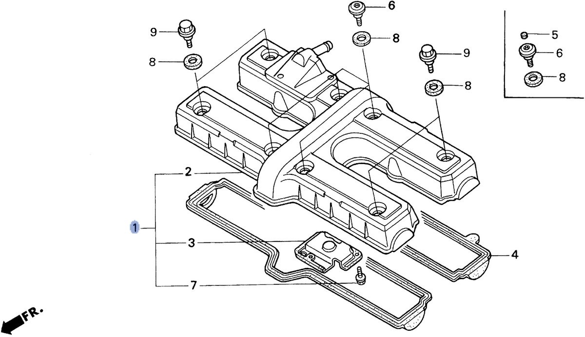 Honda OEM part 12305-MW3-603