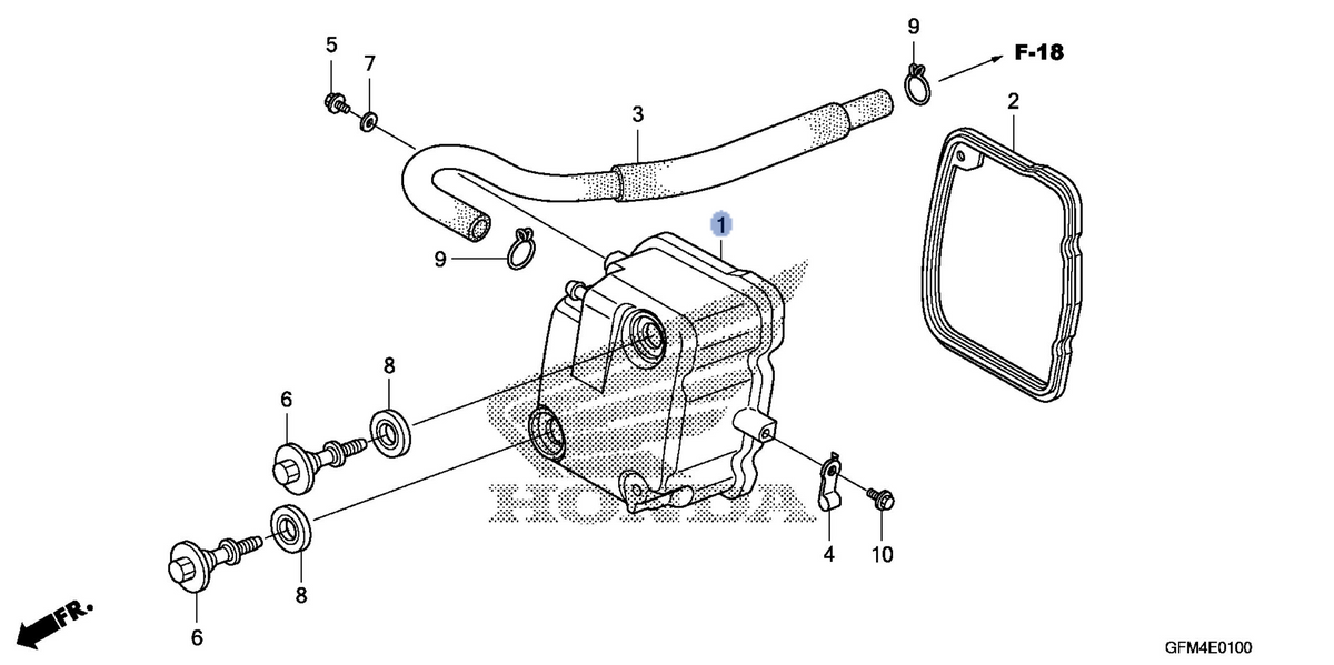 Honda OEM part 12310-GFM-K01