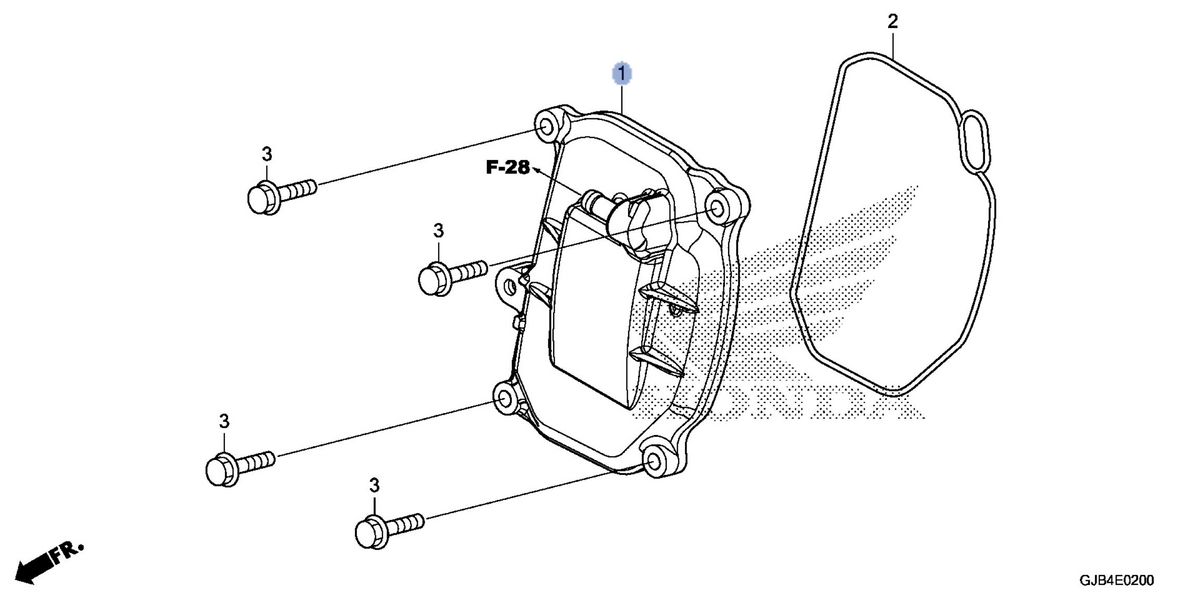 Honda OEM part 12310-GGZ-J01