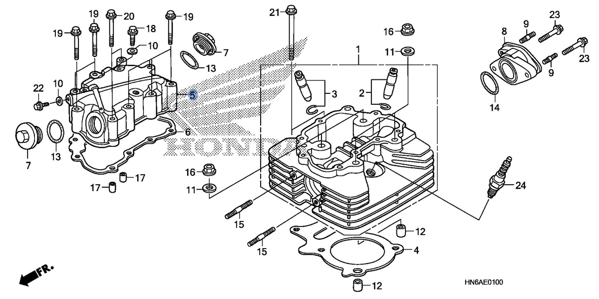 Honda OEM part 12310-HN6-010