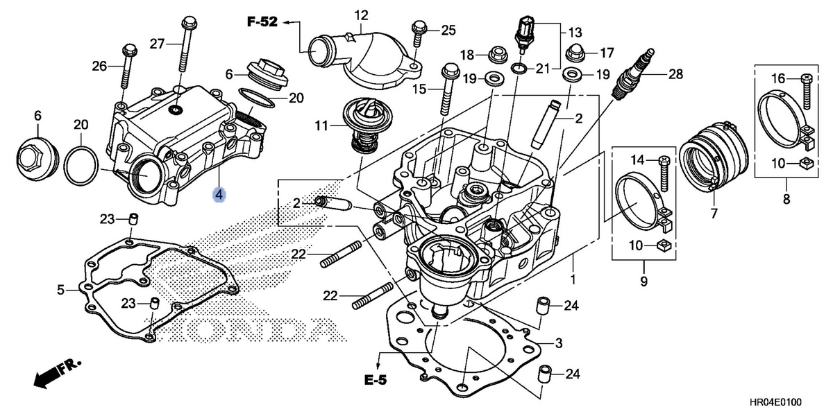 Honda OEM part 12310-HP5-600