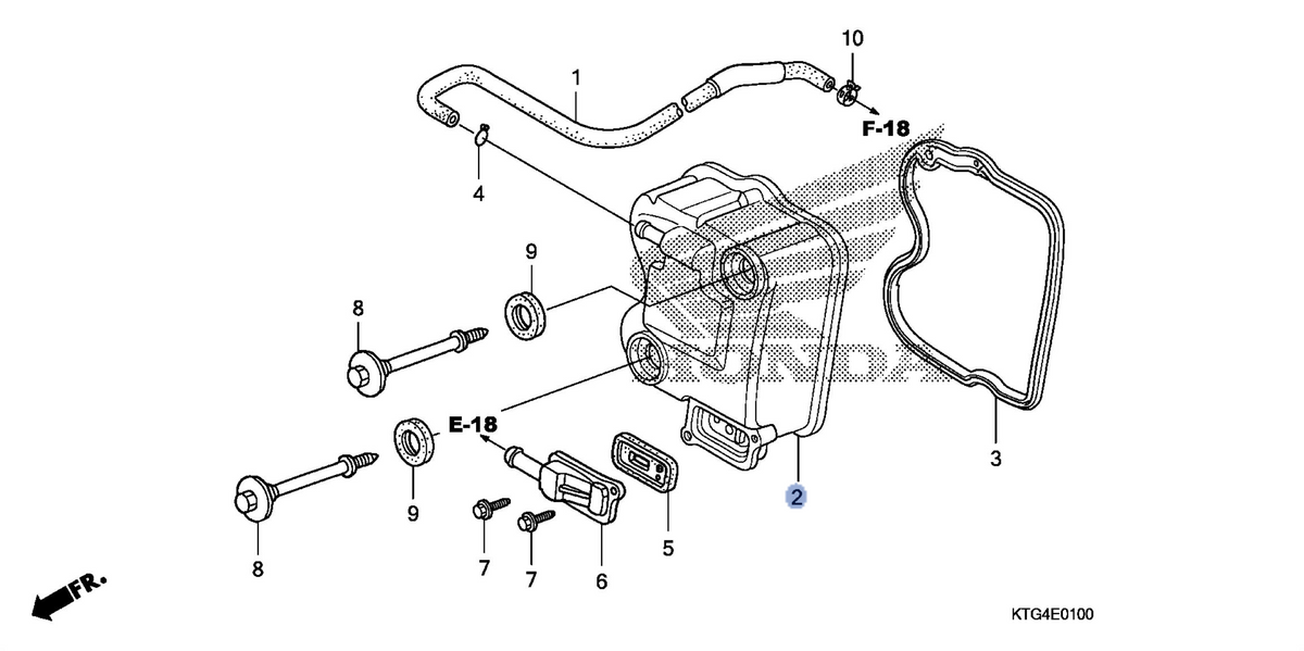 Honda OEM part 12310-KRJ-901