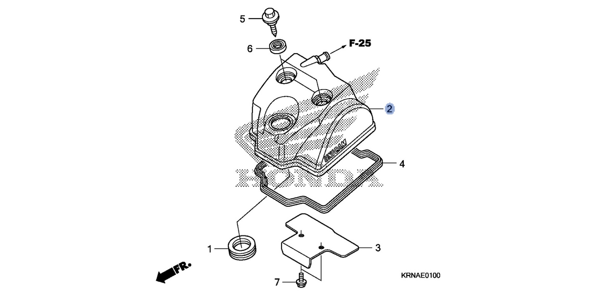 Honda OEM part 12310-KRN-A40