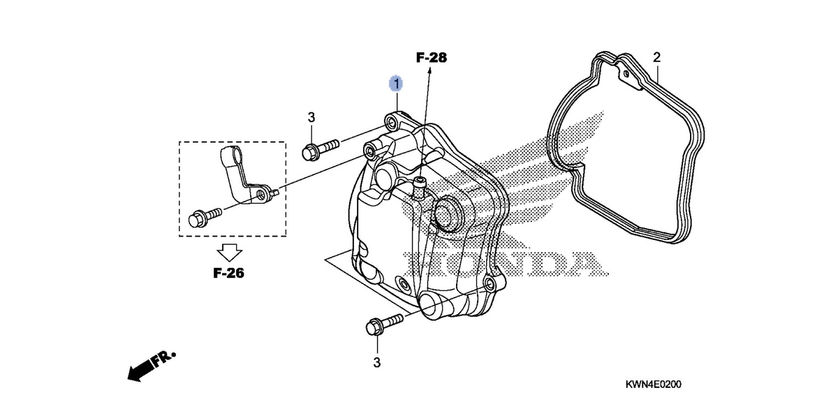 Honda OEM part 12310-KWN-900