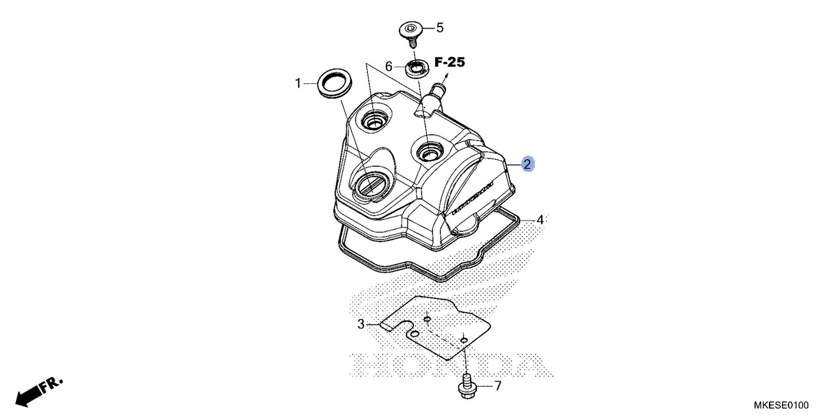 Honda OEM part 12310-MKE-BQ0