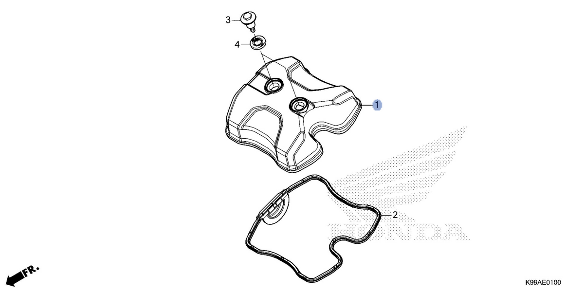 Honda OEM part 12311-K2K-B00